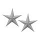 5 Point Papiersterne Set Grau Ø 25cm