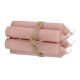 Stabkerzen 10er Set Rosa Malva