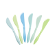 Melamin Buttermesser Set Blau und Grün